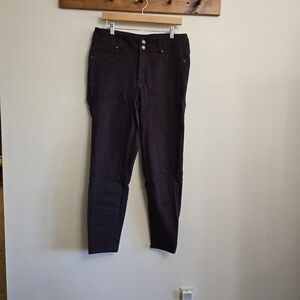 Maurices High Rise Skinny Jeans - Maroon